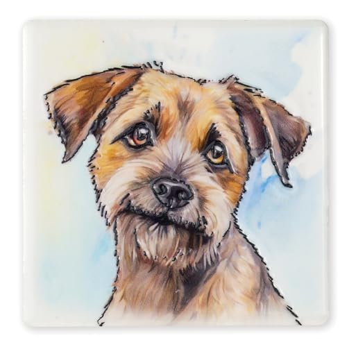 Art of Arora 3402 Border Terrier Keramikmagnet, 7,5 x 7,5 cm Art of Arora 3402 Border Terrier Keramikmagnet, 7,5 x 7,5 cm von Art of Arora