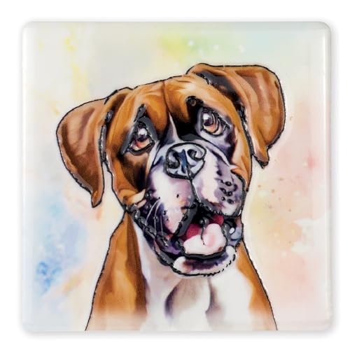 Art of Arora 3403 Boxer Keramikmagnet, 7,5 x 7,5 cm Art of Arora 3403 Boxer Keramikmagnet, 7,5 x 7,5 cm von Art of Arora