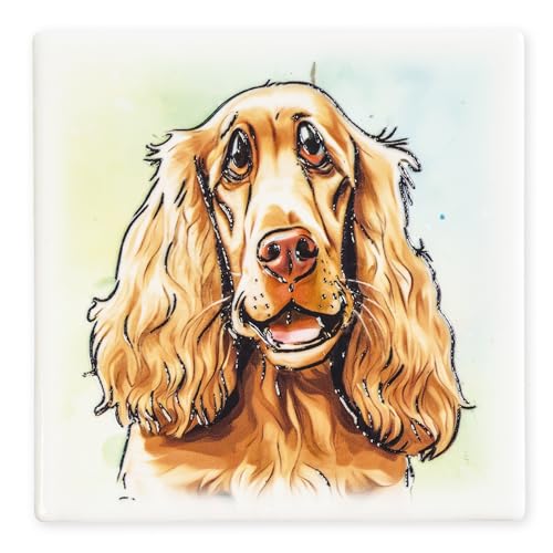 Art of Arora 3405 Cocker Spaniel Keramikmagnet, 7,5 x 7,5 cm Art of Arora 3405 Cocker Spaniel Keramikmagnet, 7,5 x 7,5 cm von Art of Arora