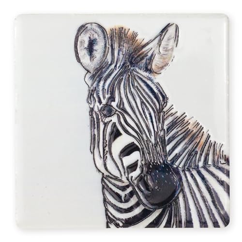 Art of Arora 3485 Zebra Keramikmagnet, 7,5 x 7,5 cm Art of Arora 3485 Zebra Keramikmagnet, 7,5 x 7,5 cm von Art of Arora