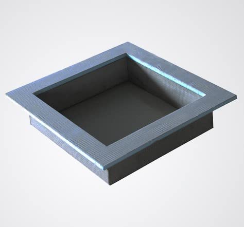 Duschnische Wandnische für Dusche und Bad Wandelement befliesbar Nische-Ablage Bad-Regal doppelte Außenmaß 406 x 406 mm Innenmaß 305x305 mm Bauplatte Fliesenplatte XPS Hartschaumplatte von Art-of-Baan