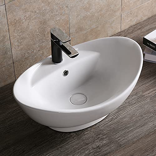 Art-of-Baan® Design-Waschbecken aus Keramik I hochwertiges Handwaschbecken mit Lotus-Effekt I kleines Aufsatzwaschbecken in hochglanz weiß I Maße: 590 x 390 x 220 mm Art-of-Baan® Design-Waschbecken aus Keramik I hochwertiges Handwaschbecken mit Lotus-Effekt I kleines Aufsatzwaschbecken in hochglanz weiß I Maße: 590 x 390 x 220 mm von Art-of-Baan