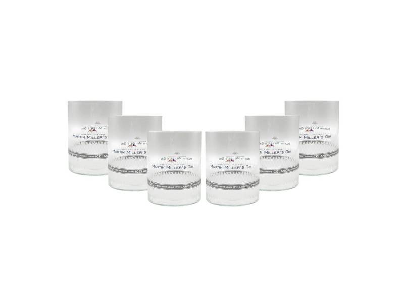 Art Gläser-Set Martin Miller s Gin Glas 6er Set Gläser / Tumbler von Art