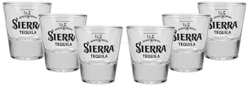 Art Gläser-Set Sierra Tequila Shotglas Sierra " Lead the Party " Glas Gläser 2cl ge von Art