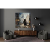 Assasine Aus Spiel | Hochwertiger Druck Auf Leinwand von Art2Kunstraum