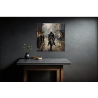 Assasine Aus Spiel | Hochwertiger Druck Auf Leinwand von Art2Kunstraum