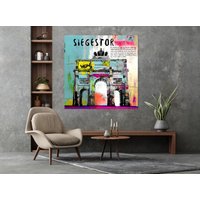 München Siegestor | Hochwertiger Druck Auf Leinwand von Art2Kunstraum