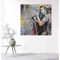 Musikstar | Hochwertiger Druck Auf Leinwand von Art2Kunstraum
