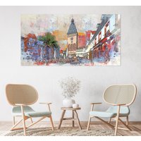 Speyer Altpörtel | Hochwertiger Druck Auf Leinwand von Art2Kunstraum