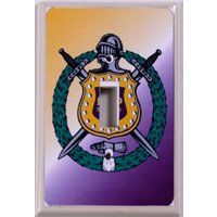 Omega Psi Phi Schalterplatte Omega Psi Phi Schalterplatte von Art2LightDesigns