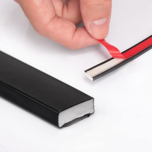 Art3dwallpanels 9 meter schwarz Abziehen und Aufkleben für Fliesenkanten selbstklebend flexibler Besatz für Eckdekoration von Art3dwallpanels