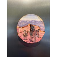 Grand Canyon Nationalpark Mule Ride 3D Magnet von Art4TheYoungatHeart