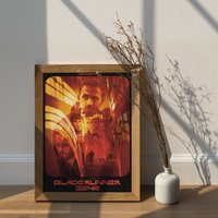Blade Runner 2049 Movie Poster Ryan Gosling Wall Decor Illustration Digital Art Denis Villeneuve von ArtApeDesign