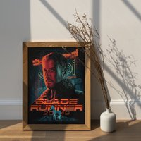 Blade Runner 2049 Movie Poster Ryan Gosling Wall Decor K Illustration Digital Art Denis Villeneuve von ArtApeDesign
