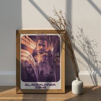 Blade Runner 2049 Movie Poster V2 Ryan Gosling Wall Decor Illustration Digital Art Denis Villeneuve von ArtApeDesign