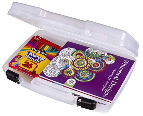 17"X3.875"X12.375" Translucent ArtBin Quick View Carrying Case 8017AB von ArtBin