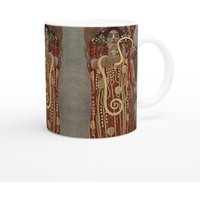 Gustav Klimt Hygieia | 1907 11Oz Keramikbecher von ArtBoxGalleria