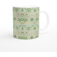 William Morris Daisy Pattern 11Oz Keramik Tasse. Fine Art Tasse/ Ideales Geschenk Kaffee/Tee von ArtBoxGalleria