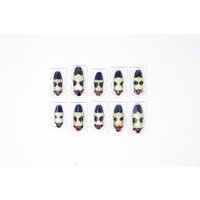 Zwei | 2 Rot Gespenschte Juwelenkäfer | Chrysochroa Buqueti Rugicollis A1 Entomologie-Exemplare von ArtButterflies