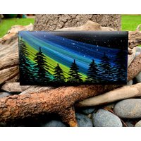 Celestial Lights Handbemalte Keramikfliese/Wandkunst Home Decor von ArtByAdrienneStudio