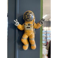 Astronaut Statue Skulptur 17", Wandbehang Dekor, Star Galaxy, Kunst, Spaceman Büste von ArtDecorado