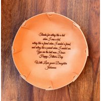 Ledertablett Mit Ihrer Gelübde Song Nachricht/Personalisiertes Tablett Jubiläumsgeschenk Schreibtisch-Organizer Aufbewahrungstablett von ArtDesignStudioCy