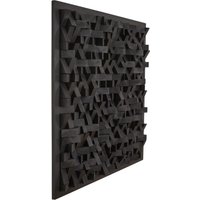 Black Diamond - Handgefertigte Holzwandkunst Dekoration Einweihungsgeschenk Innendekoration Wandbehänge von ArtDesigna