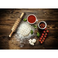 Jindo Kleines Nudelholz Mit Hundekörper, Gravur, Wunschmotiv von ArtDogKitchen