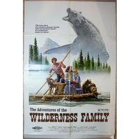 Original Us Cinema Poster 1975 Wilderness Family, Vintage Bärenabenteuer Original Us Cinema Poster 1975 Wilderness Family, Vintage Bärenabenteuer von ArtGalleryCie