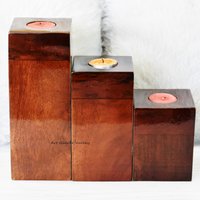 Urne Für Die Menschliche Asche Erwachsene, Teelicht-Urne Aus Holz | Rechteckige Dekorative Teelicht Mini Personalisierung Optional von ArtGaloreValley