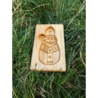 Keksform Aus Holz "Sankt Nikolaus" Lebkuchen Springerle Spekulatius Kashigata Form Handarbeit Geschnitztes Weihnachtsgeschenk Lindenbaum Keksform Aus Holz "Sankt Nikolaus" Lebkuchen Springerle Spekulatius Kashigata Form Handarbeit Geschnitztes Weihnachtsgeschenk Lindenbaum von ArtKomora