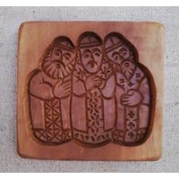 Svan Song Holz Keksform Lebkuchen Springerle Speculaas Kashigata Form Handarbeit Geschnitztes Weihnachtsgeschenk Birnbaum Svan Song Holz Keksform Lebkuchen Springerle Speculaas Kashigata Form Handarbeit Geschnitztes Weihnachtsgeschenk Birnbaum von ArtKomora