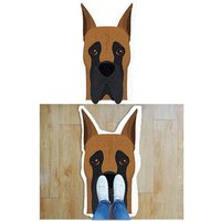 Passgenaue Bodenmatte The Great Dane German Mastiff Outdoor Indoor Eingang Türmatte Vorschuh Scraper Innen Willkommen Teppich Passgenaue Bodenmatte The Great Dane German Mastiff Outdoor Indoor Eingang Türmatte Vorschuh Scraper Innen Willkommen Teppich von ArtMatDesigns