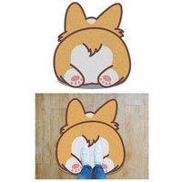 Passgenaue Mat Corgis Love Butt Funny Outdoor Indoor Türmatte Eingang Vorderschuh Scraper Innen Willkommen Teppich von ArtMatDesigns