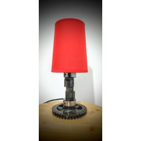 Nachtlampe Nockenwelle Autoteile Handarbeit Altmetall von ArtMetalRevivalBG