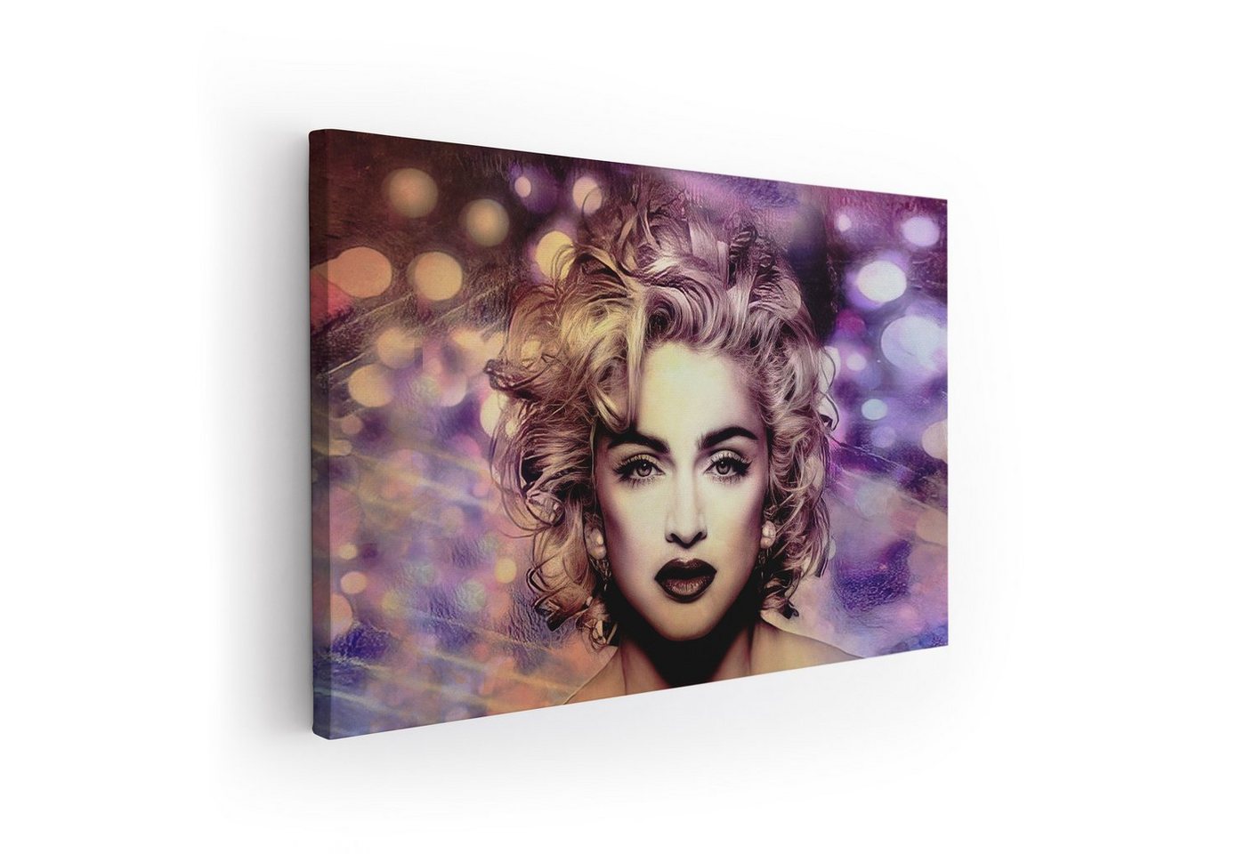 ArtMind XXL-Wandbild MADONNA, Premium Wandbilder als Poster & gerahmte Leinwand in verschiedenen Größen, Wall Art, Bild, Canva von ArtMind