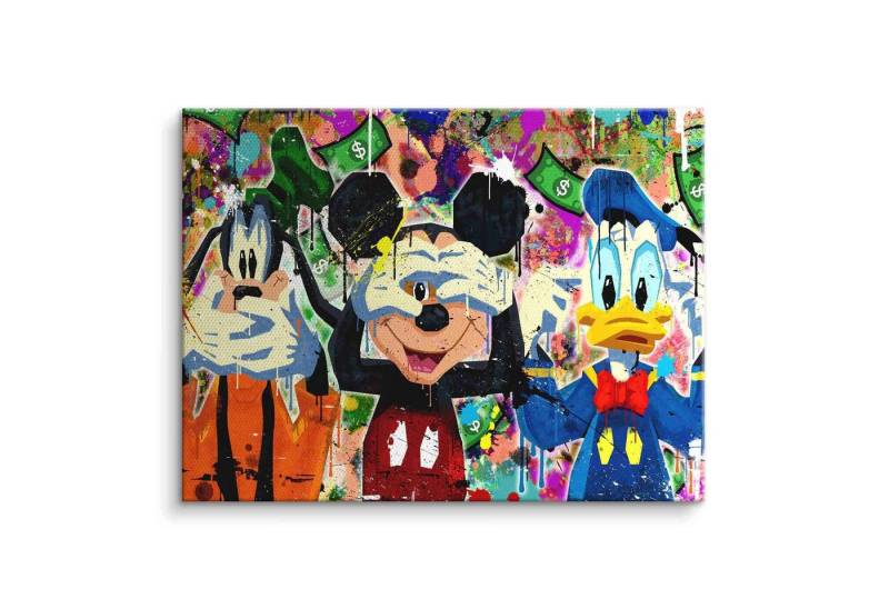 ArtMind XXL-Wandbild NO COOPERACION, Premium Wandbilder gerahmte Leinwand von ArtMind