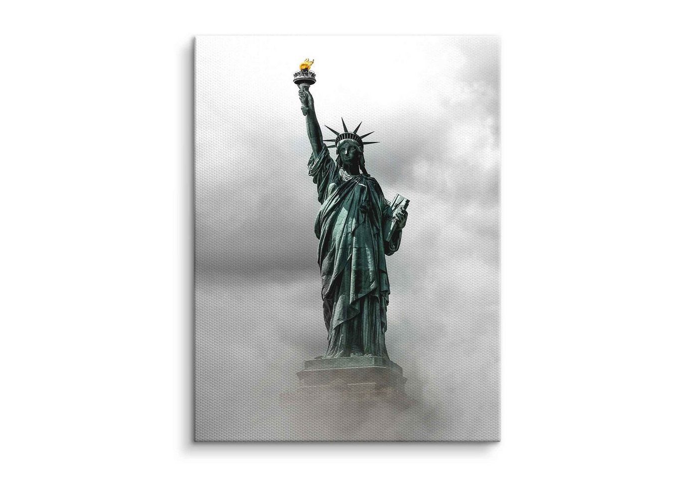 ArtMind XXL-Wandbild STATUE OF LIBERTY, Premium Wandbilder als gerahmte Leinwand in verschiedenen Größen von ArtMind