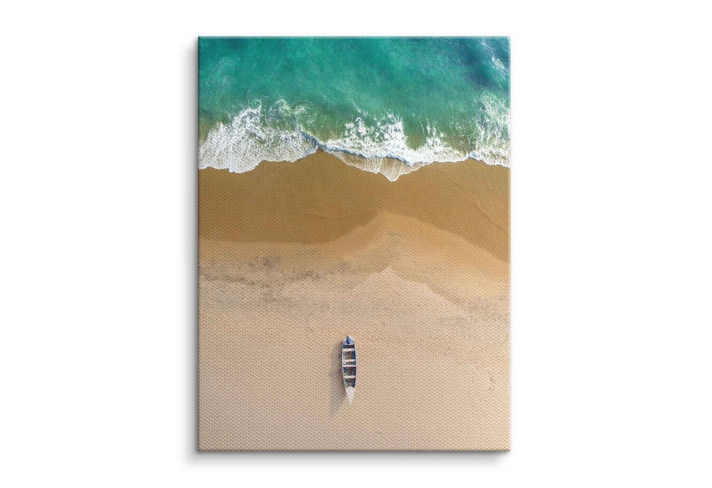 ArtMind XXL-Wandbild Sand Bay, Premium Wandbilder als Poster & gerahmte Leinwand in verschiedenen Größen, Wall Art, Bild, Canvas von ArtMind