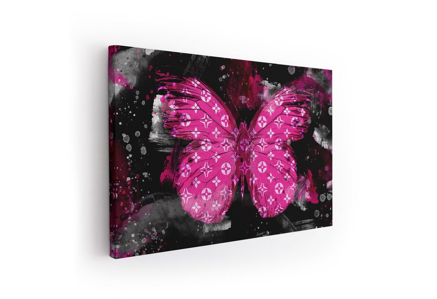 ArtMind XXL-Wandbild Schmetterling, Premium Wandbilder als Poster & gerahmte Leinwand in 4 Größen, Wall Art, Bild, Canva von ArtMind