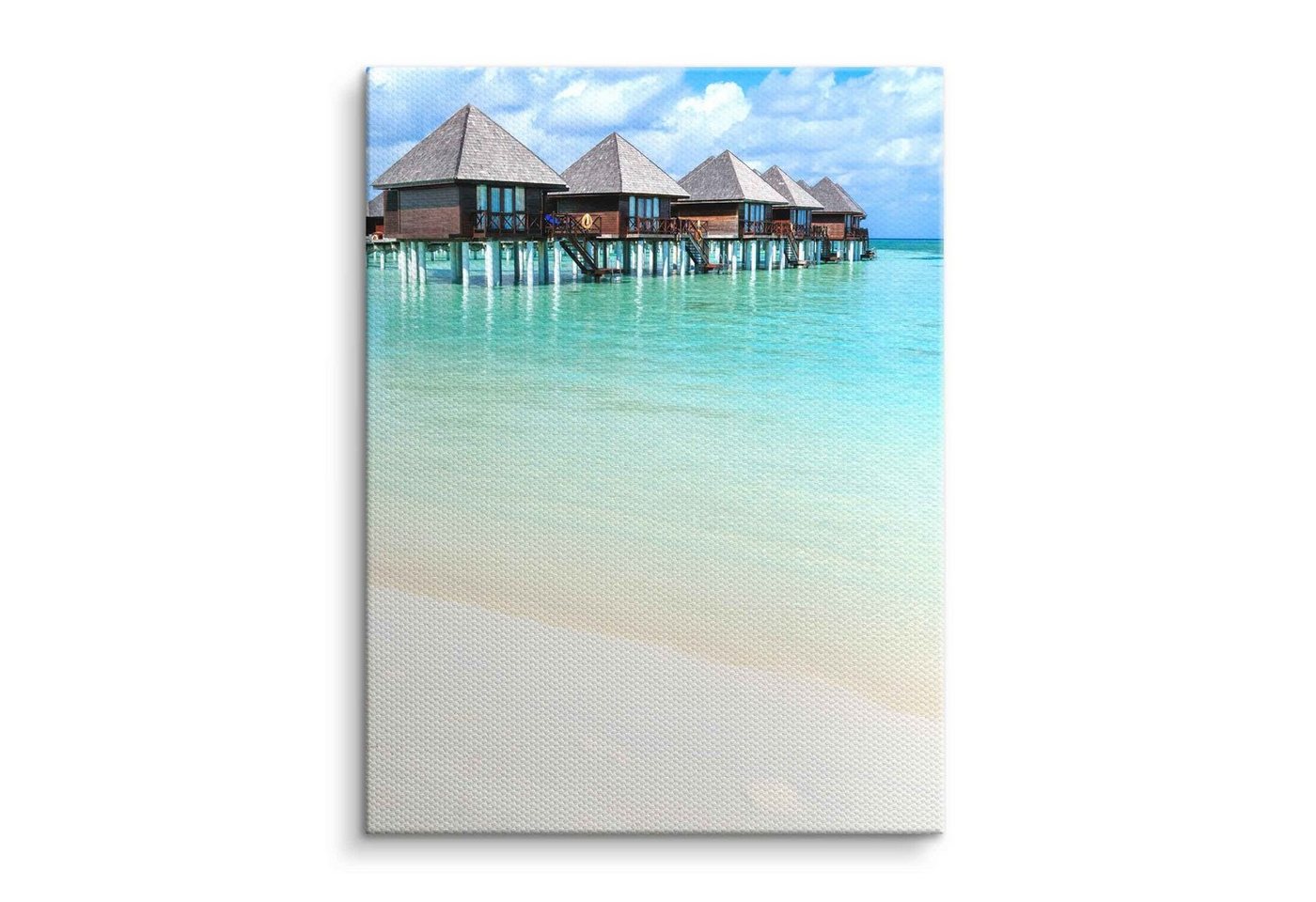 ArtMind XXL-Wandbild Tropical sea, Premium Wandbilder als Poster & gerahmte Leinwand in verschiedenen Größen, Wall Art, Bild, Canvas von ArtMind