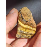 Tigerauge Braun Roh Sammler Stufe Rarität Edelstein Deko Kristall Heilstein Mineral Kollektion Energie Natur Meditation Hippie von ArtOfNatureBerlin