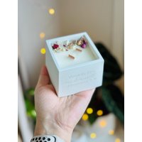 Duftende Blumenkerze | Anpassbare Gravur Weihnachtsgeschenk Oma Mama Großmutter von ArtOnLysCreation