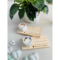 Hochzeitsankündigung | Wollen Sie Mein Zeuge Sein Überraschungsanfrage Kerze Personalisierter Kartenhalter Hochzeitsankündigung | Wollen Sie Mein Zeuge Sein Überraschungsanfrage Kerze Personalisierter Kartenhalter von ArtOnLysCreation