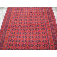 11cm X 15cm Schöner Sehr Feiner Vintage Kilim Teppich Von Suzani Mushwani Aus Den 70Er Jahren von ArtPlanetCrafts