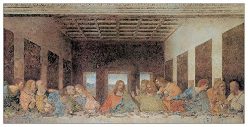 ArtPlaza AS10017 The Last Supper (Today) -(Da Vinci), Holz, Bunt, 140 x 1.8 x 70 cm von ArtPlaza