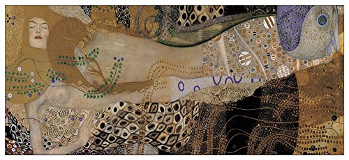 ArtPlaza AS10067 The Sea Serpent-(Klimt), Holz, Bunt, 100 x 1.8 x 44 cm von ArtPlaza