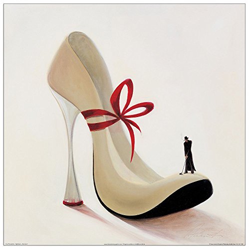 ArtPlaza AS10078 Highheels-Romance-(Panasenko), Holz, Bunt, 50 x 1.8 x 50 cm von ArtPlaza