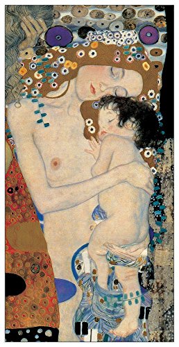 ArtPlaza AS10176 Mother and Child-(Klimt), Holz, Bunt, 50 x 1.8 x 100 cm von ArtPlaza