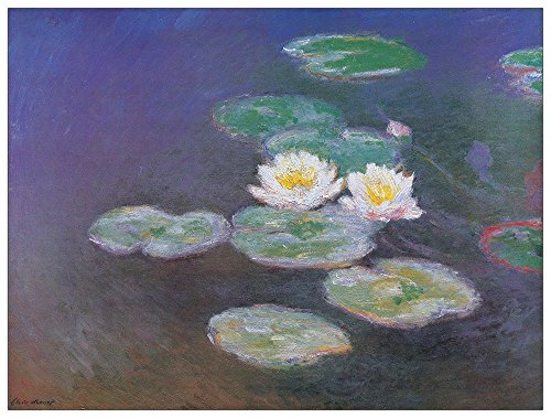 ArtPlaza AS10178 Ninfee 1914-1917-(Monet), Holz, Bunt, 90 x 1.8 x 60 cm von ArtPlaza